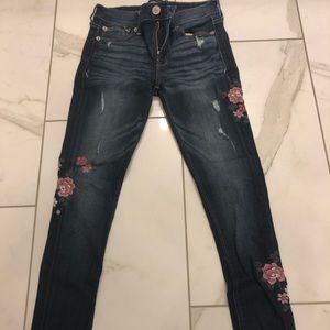 Express Floral Jeans